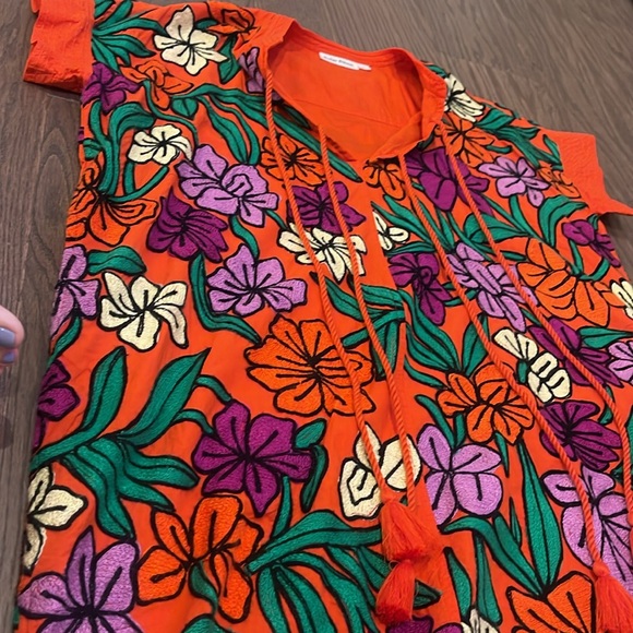 Embroidered Roller Rabbit Tunic dress - Picture 5 of 6